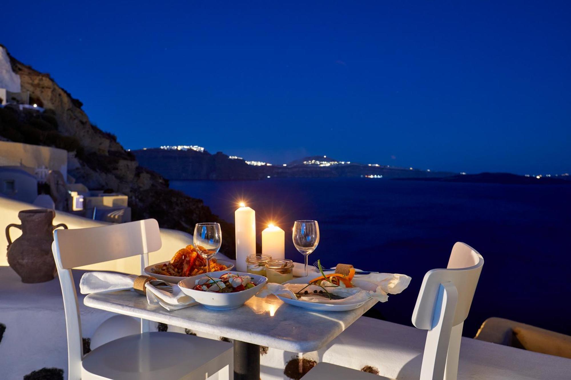 Villa Blue Art Caves Oia  Exterior foto