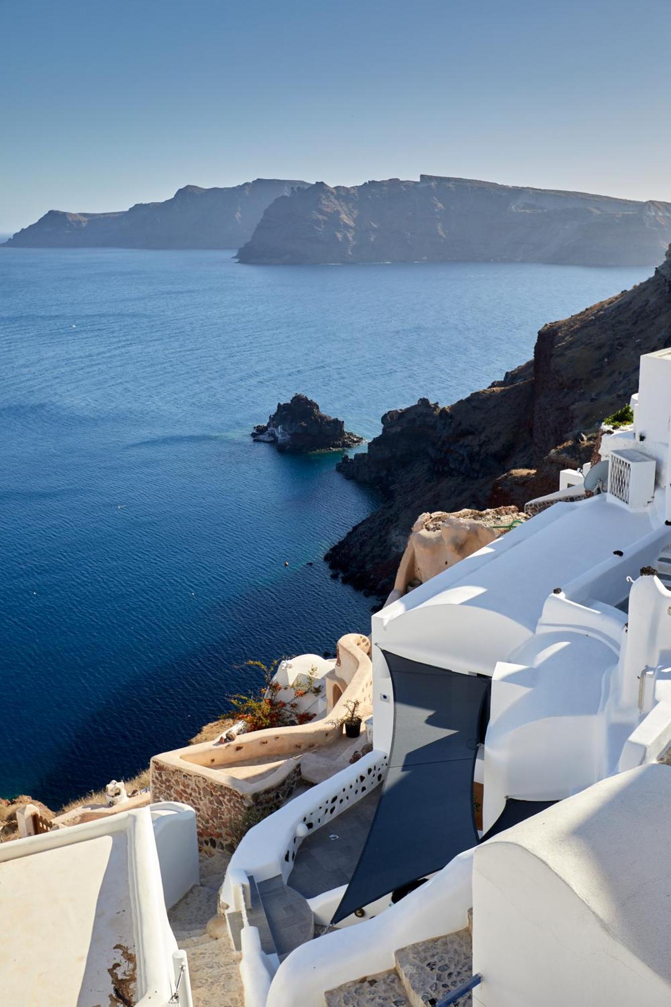Villa Blue Art Caves Oia  Exterior foto